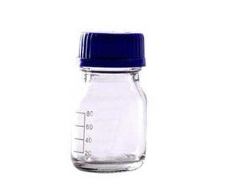 Ensembles de flacons de réactifs Boro 3.3 Lab Glassware Borosilicate GL45 Blue Screw Cap