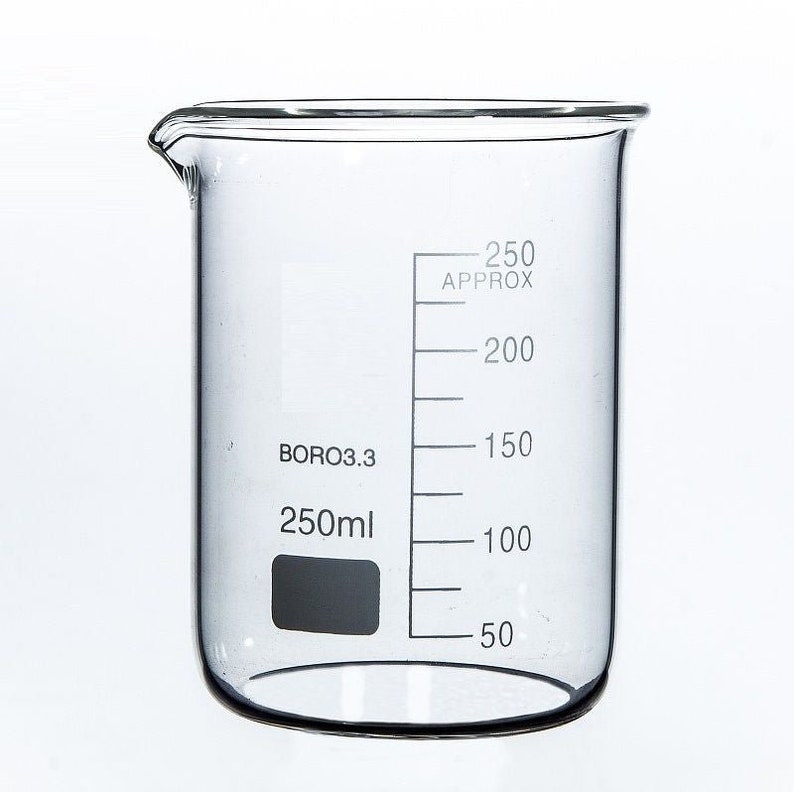 Borosilicate Glass Beakers Laboratory Glassware Beaker Sets Boro 3.3 Low Form