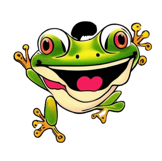 Funny Frog Collection is a Digital Print Download Svg Files - Etsy Funny Frog Collection is a Digital Print Download Svg Files - Etsy