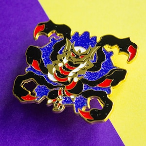 Pokemon Giratina Origin Forme Enamel Pin Glitter Shiny -  Hong