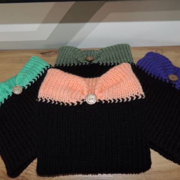 Headband Hannah pattern for 46/48 needle knitting machine