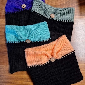 Headband Hannah pattern for 46/48 needle knitting machine