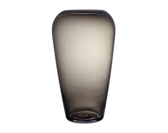 Classic vase made of clear glass, 30 cm high