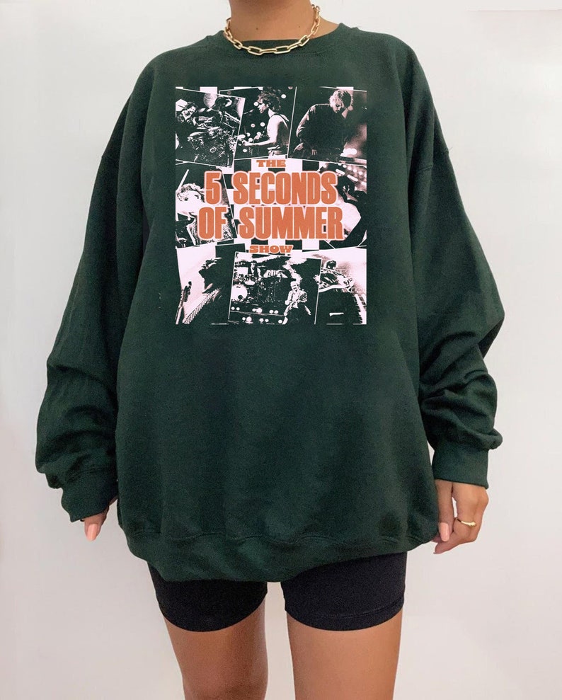 Comfort Color 5sos Tour 2024 Shirt, 5sos Graphic Shirt, 5 Seconds of
