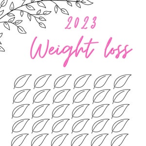 weigh - loss - chart - countdown - tickoff