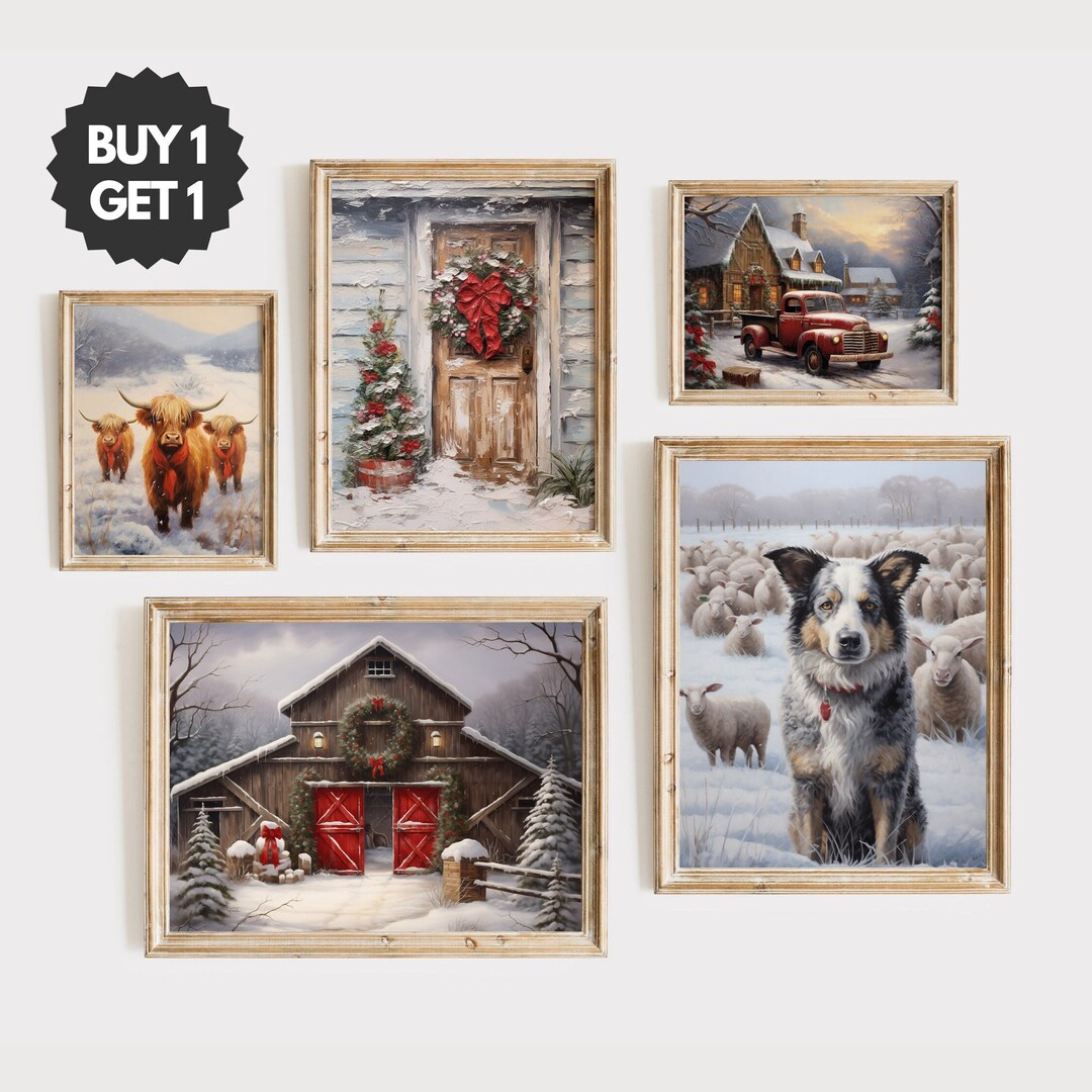 Farmhouse Christmas Prints