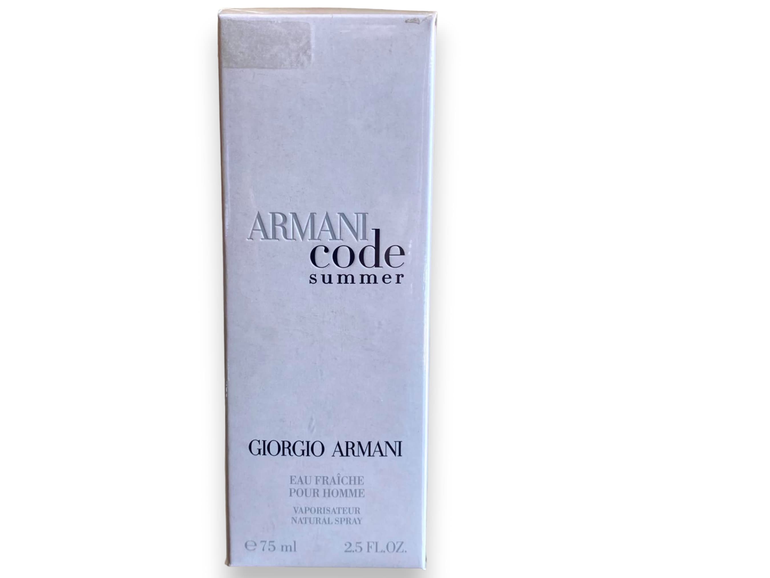 Armani code top summer pour homme