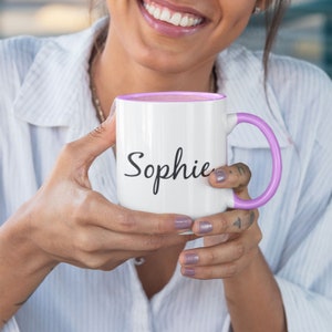 Custom Name Coffee Mug Custom Large Personalized Coffee Mugs Custom Text Mug Personalized Coffee Cup Customized Mug Coffee Lover Gift