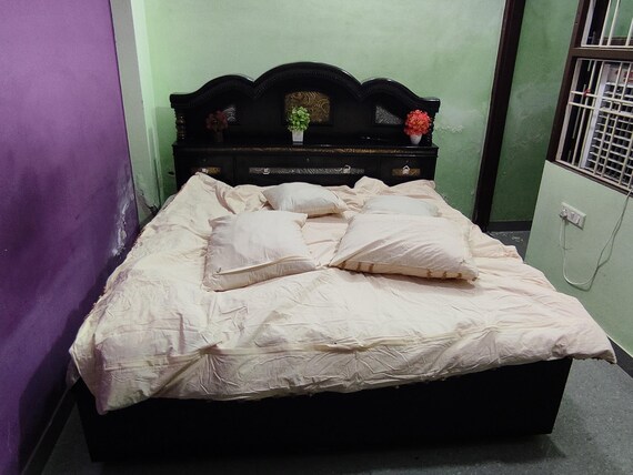 Cream Cotton Duvet Cover Set: Solid Neutral Bedding with Pillow Shams