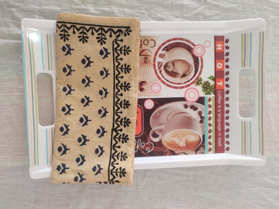 Cream Cotton Napkins (6x6 to 26x26 in) - Set of 200 - Handmade