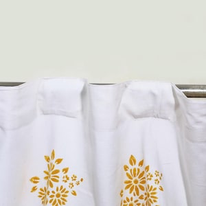 Cotton Window Printed Curtain Boho Door Curtains Curtain For Living Room Bedroom