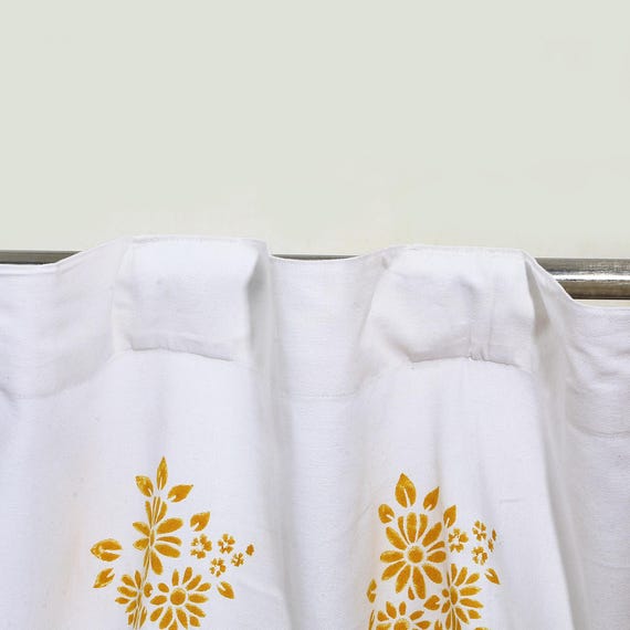 Cotton Window Printed Curtain Boho Door Curtains Curtain For Living Room Bedroom
