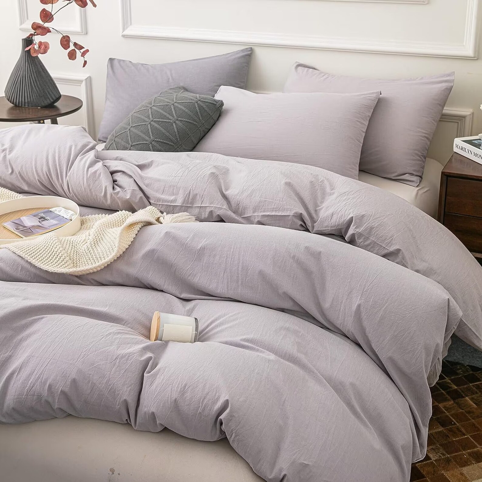 EXP - Kanmani  pastel purple (3Pcs set )