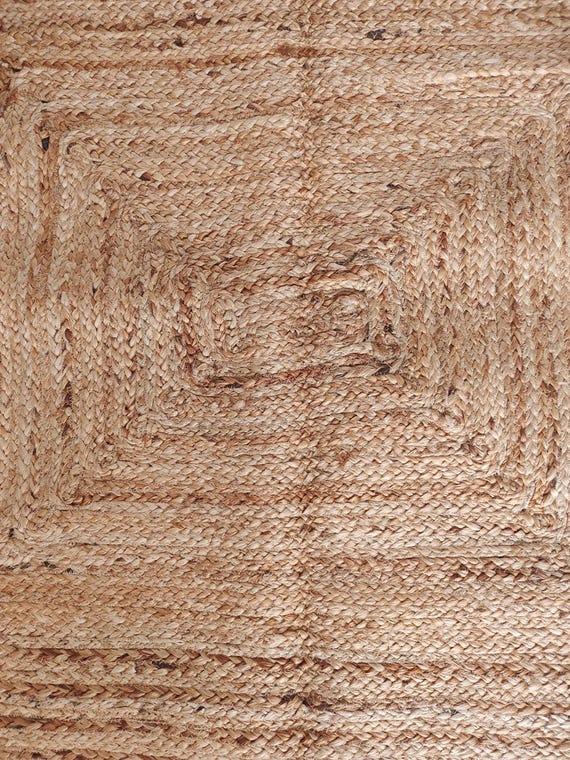 Jute Carpet For Bathroom Yoga Mats Brown Oval Jute Rug Handmade Cotton Carpet For Bedroom Home Décor Kalin