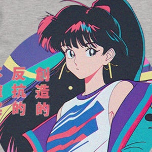 80s Grunge Anime Girls Wallpapers  Wallpaper Cave