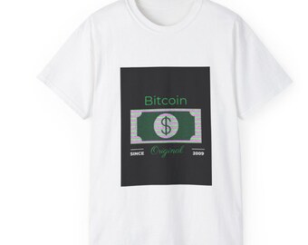 Bitcoin T-shirt, unisex, Crypto