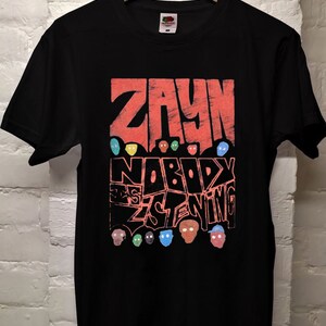 Zayn Malik Boyband Tee, Vintage 90s Homage Shirt for Fans - Bluefink