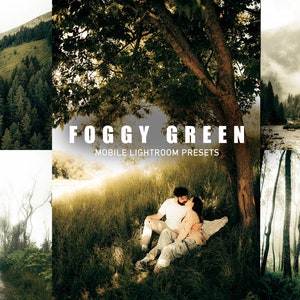 5 Foggy green Lightroom Presets |,Instagram Filter | foggy greenLightroom Presets |Film Presets| foggy green Presets, Mobile