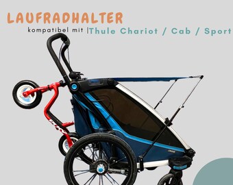 Holder for Thule Sport•Cross•Cab•Balance bike • Adapter •Stroller•Bag holder•Attachment• Chariot•Cross•Woom•Puky•Scooter•Universal holder