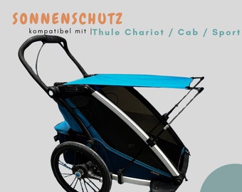 Sonnenschutz•Sun protect•Buggy•Kinderwagen•Babysonnenschutz•Anhänger• Fahrradanhänger•kompatibel mit Thule Cariot •Thule Sport