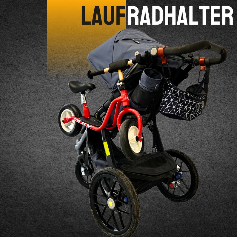 Laufradhalter für Uppa Baby Ridge Kinderwagenkompatibel mit Uppa BabyAdapterAufhängungGeschenk für ElternPukyWoomRollerfür Sie Bild 4