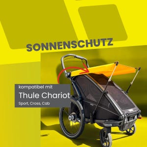 Sun protection•Sun protect•Buggy•Stroller•Baby sun protection•Trailer•Bike trailer•Compatible with Thule Cariot •Thule Sport