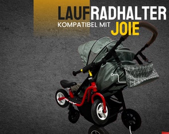 Laufradbefestigung für Joie•Laufrad Halterung•Dreirad •Laufrad •Fahrrad •Mytrax•Litetrax•Versatrax•Joie•Roller•praktisch•Lifehack•Geschenk