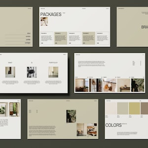 Services Guideline, Canva Guideline Template, Services Guide Template, 20 Guideline Template