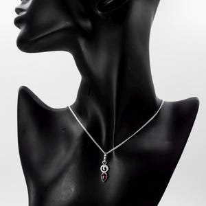SIGO Pure 925 Sterling Silver Minimal Heart Pendant Necklace