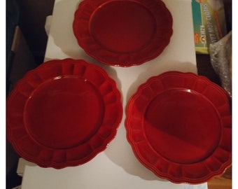 Lg Williams Sonoma Scalloped Chargers - Platters - Kitchen and Dining - Serving Plates - Scalloped Plates - Large Plates - Plates