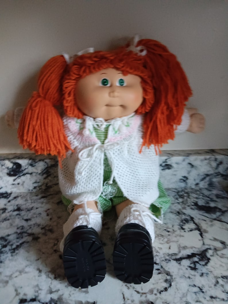 Cabbage Patch Kids Doll 1978/1982 Cabbage Patch Doll Red Hair Pigtails