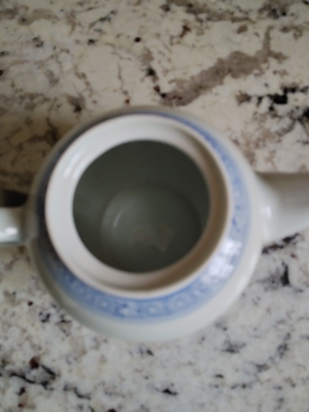 Vintage TIENSHAN Rice Grain Teapot and Lid Tea Accessories Chinese