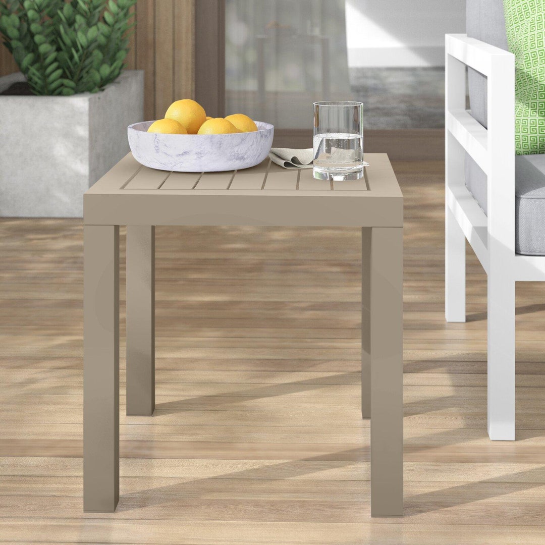 Outdoor Side Table Outdoor Side Tables Small Terrace Table Etsy