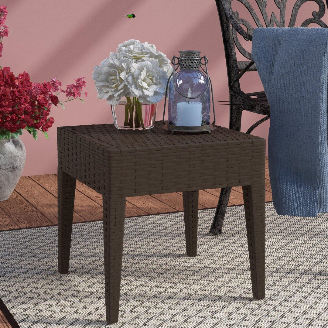 Outdoor Side Table Outdoor Side Tables Small Terrace Table Etsy