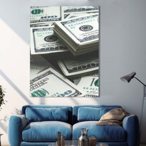 Dolar Wall Decor, Tempered Glass Wall Art,Luxury Glass Art, Large Glass Wall Art, Glass Printing, Modern Glass Art, Artsty Wall Decor