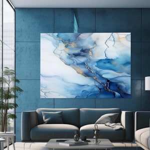 Vidrio templado con efecto mármol, vidrio estético, arte mural en vidrio templado, decoración mural con diseño floral, arte mural en vidrio, arte mural en vidrio de lujo, decoración mural para mujeres