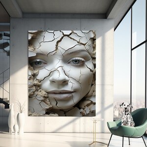 Maximalist Wall Decor, Bedroom Wall Art, Tempered Glass Wall Art, Cute Design Wall Decor, Glass Wall Art, Luxury Glass Art, Women Wall Decor
