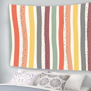 Aesthetic Tapestry,Abstract Wall, Minimalist Tapestry, Colorful Tapestry, Wall Tapestry, Nursery Tapestry, Dining Room Tapestry, Bedroom