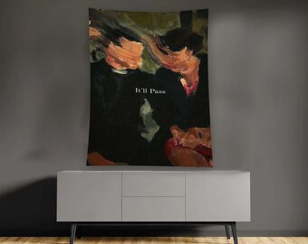 Fleabag Tapestry, Fleabag Poster Tapestry, Minimalist Tv Series Tapestry,Wall Art, Black Tapestry,Wall Tapestry,Tapestry Decor,Gift Tapestry