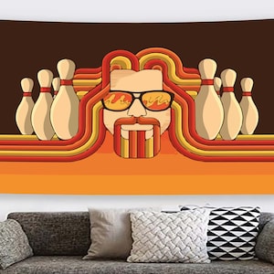 Tapestry Wall Hanging, Dude Tapestry, Big Lebowski, Big Lebowski Tapestry, Tapestry Decor,Living Room Tapestry,Custom Tapestry,Gift Tapestry