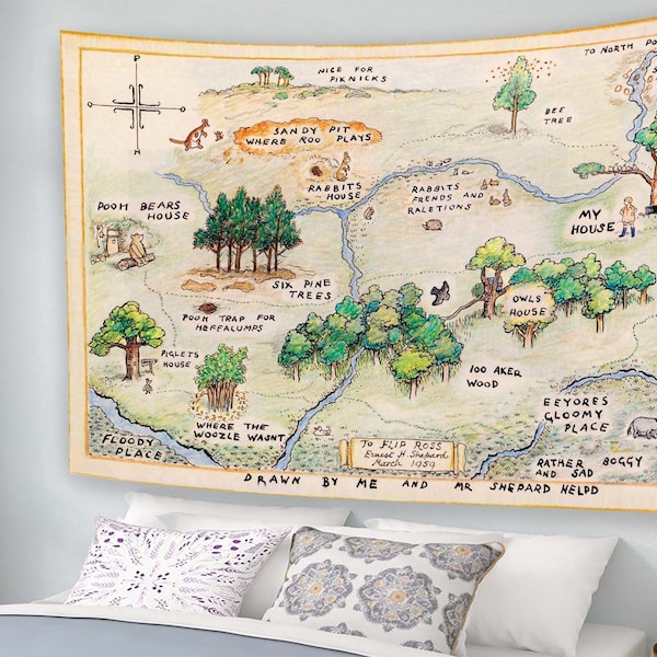 Nursery Tapestry Etsy