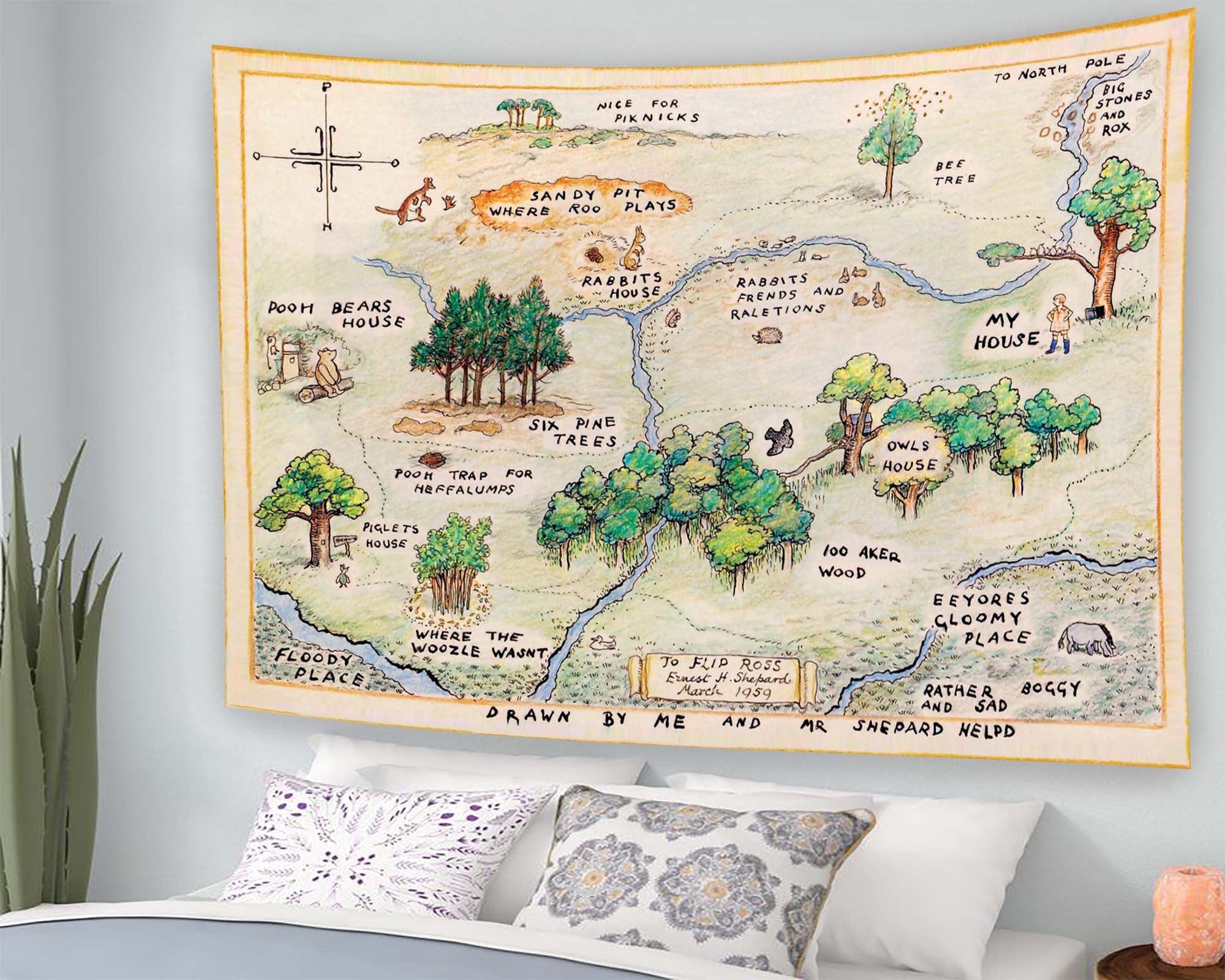 Boy nursery tapestry hotsell