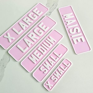 Pink License Plate, Personalised number plate, Toddler Gift, Ride on Car, 4th Birthday gift, New car gift, Mobility Scooters and Quad Bikes