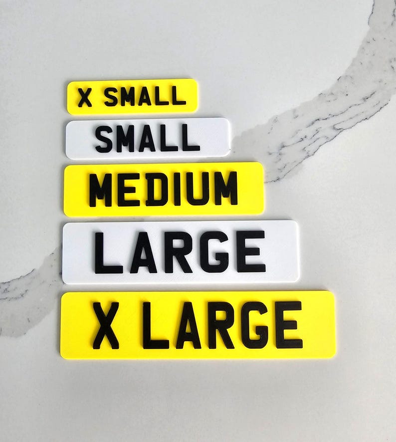 Ride on Car License Plate, Kids number plate, Toddler Gift, Personalised plate, 4th Birthday gift, New car gift, mini racer, Custom Ride On zdjęcie 1