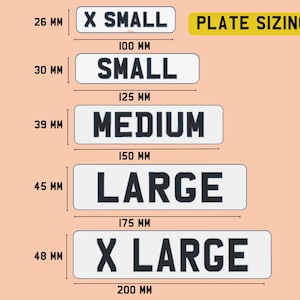 Ride on Car License Plate, Kids number plate, Toddler Gift, Personalised plate, 4th Birthday gift, New car gift, mini racer, Custom Ride On zdjęcie 6