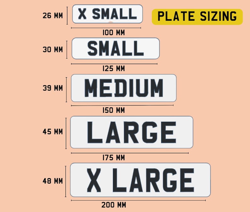 Ride on Car License Plate, Kids number plate, Toddler Gift, Personalised plate, 4th Birthday gift, New car gift, mini racer, Custom Ride On zdjęcie 6