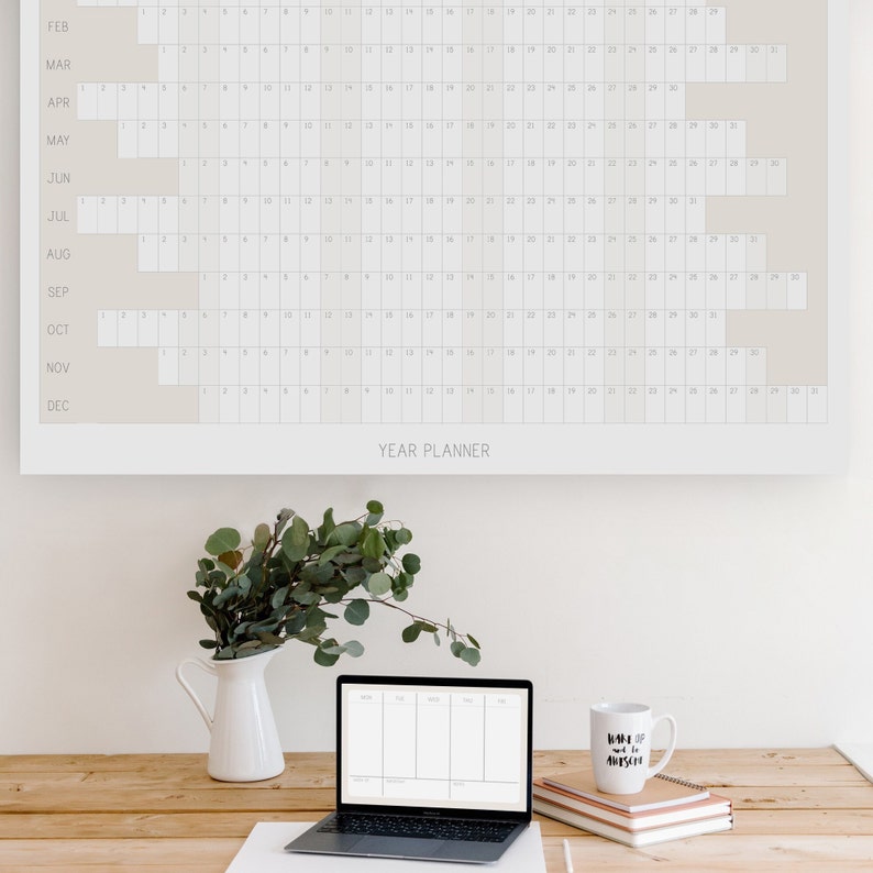 2024 Wall Planner, Large Calendar 2024 Year Planner, Year at a Glance