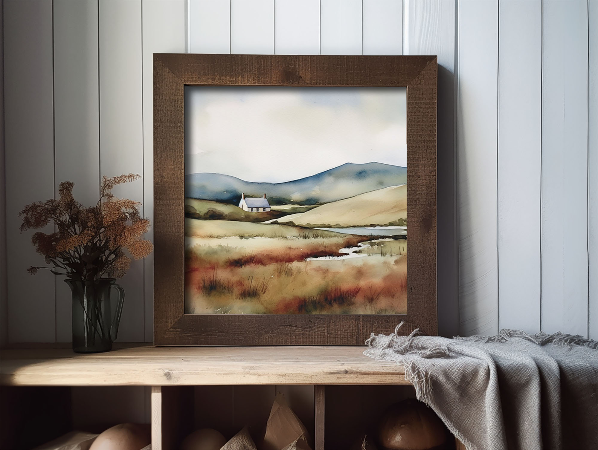 Killarney Painting National Park Watercolor Art Print Ireland Landscape ...