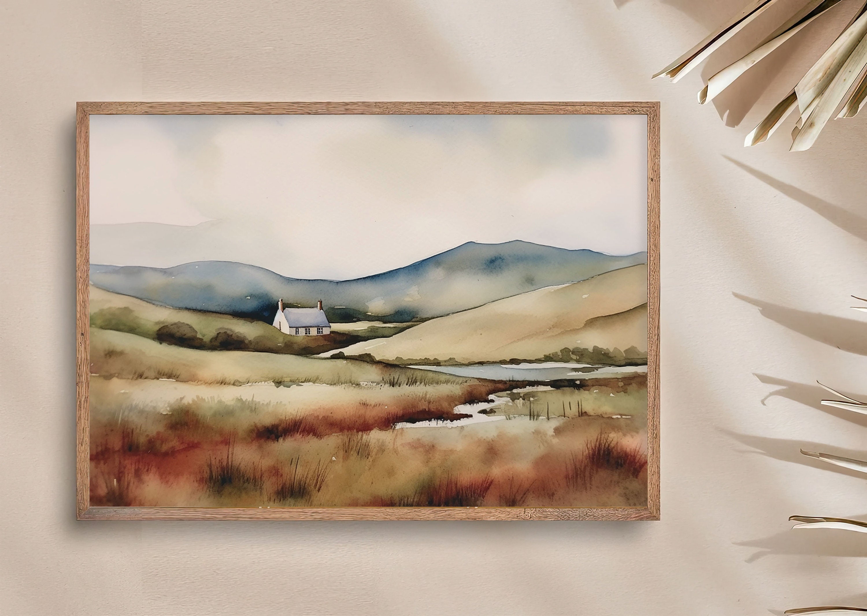 Killarney Painting National Park Watercolor Art Print Ireland Landscape ...