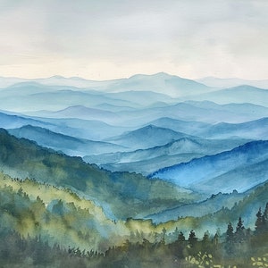 Blue Ridge Mountains - Etsy